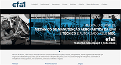 Desktop Screenshot of efai.com.br
